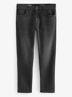 Zwart - Enkele - Slim fit klassieke stretchy jeans