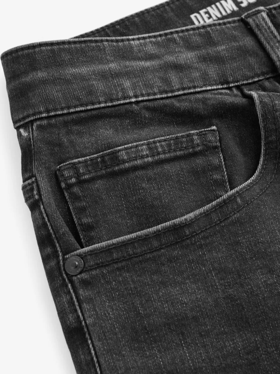 Zwart - Enkele - Slim fit klassieke stretchy jeans