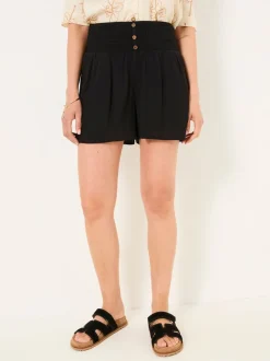 Zwart - FatFace Flippy Shorts