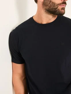 Zwart - FatFace T-shirt met korte mouwen
