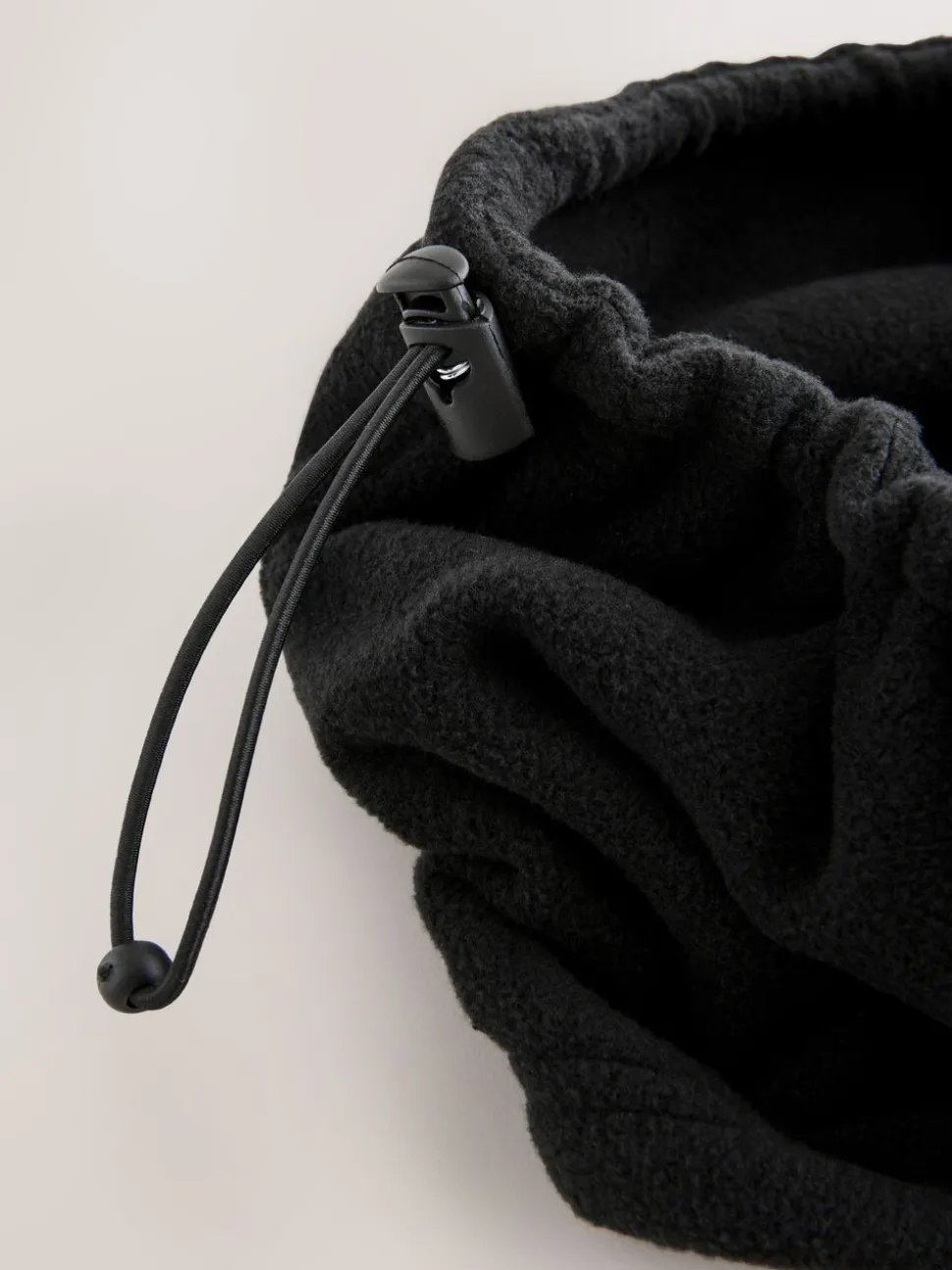 Zwart - Fleece colsjaal