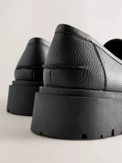 Zwart - Forever Comfort Chunky Platform Tassel Loafers