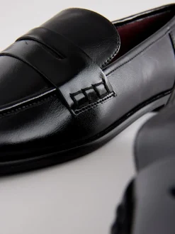 Zwart - Forever Comfort® Penny loafers met ronde neus