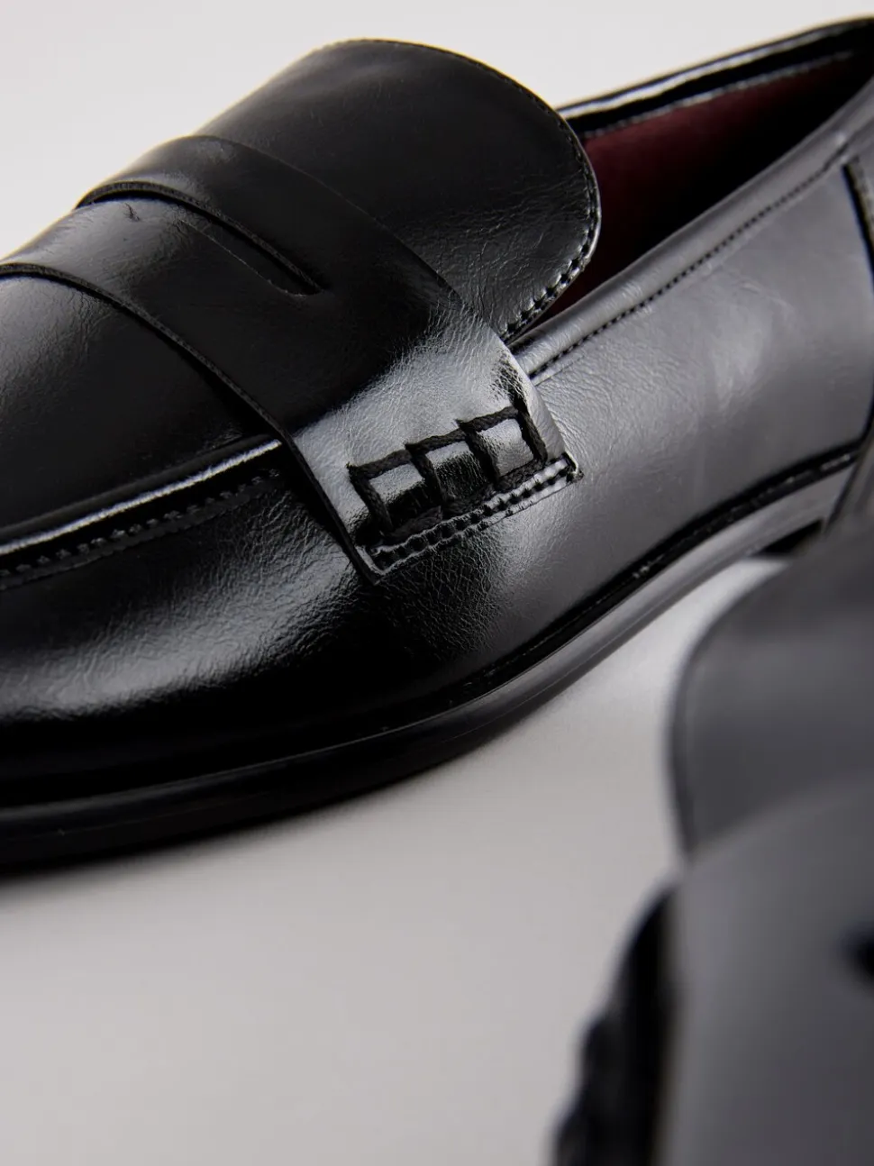 Zwart - Forever Comfort® Penny loafers met ronde neus