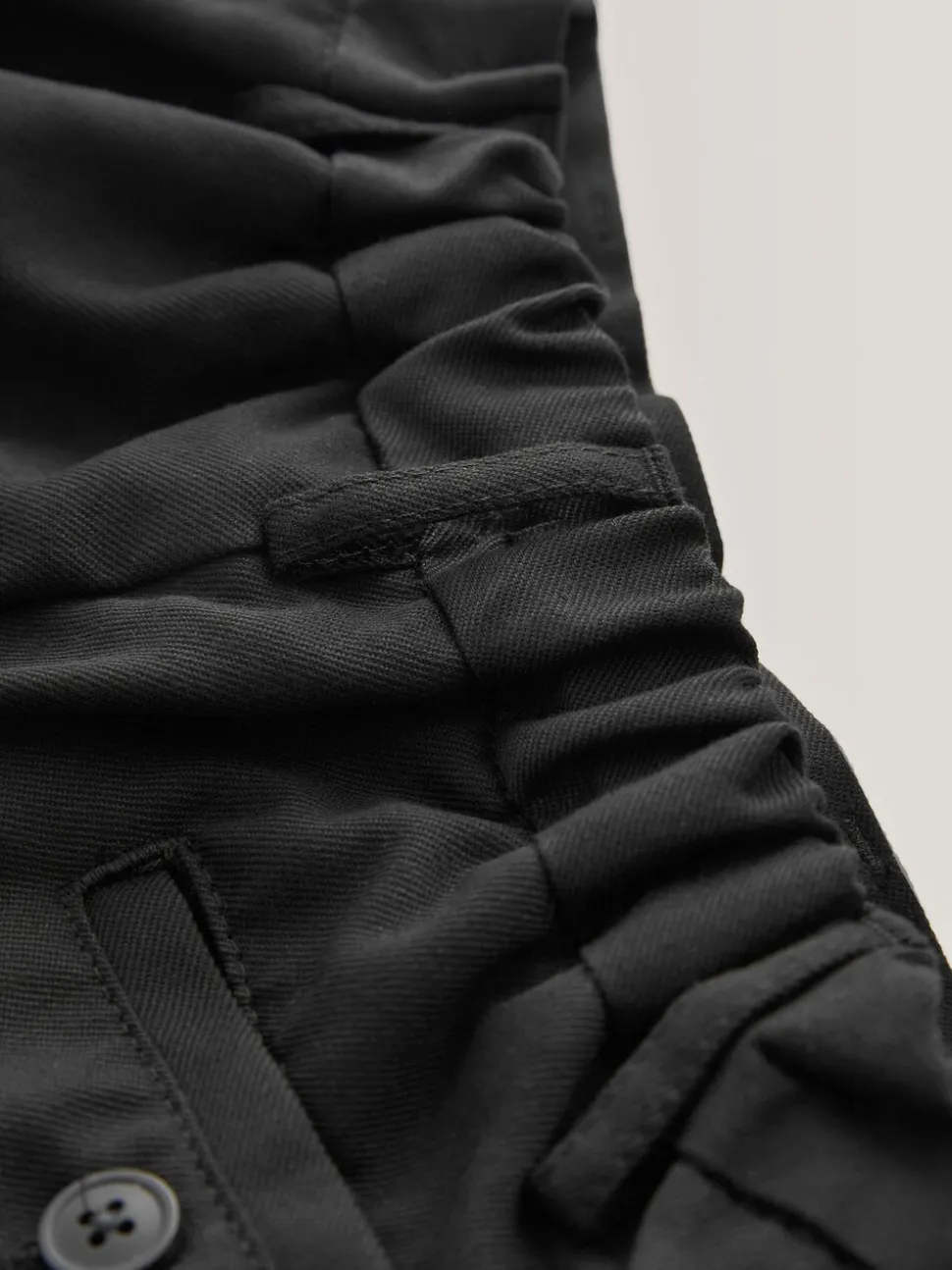 Zwart - Formele schoolbroek met rechte pijpen (3-17jr)