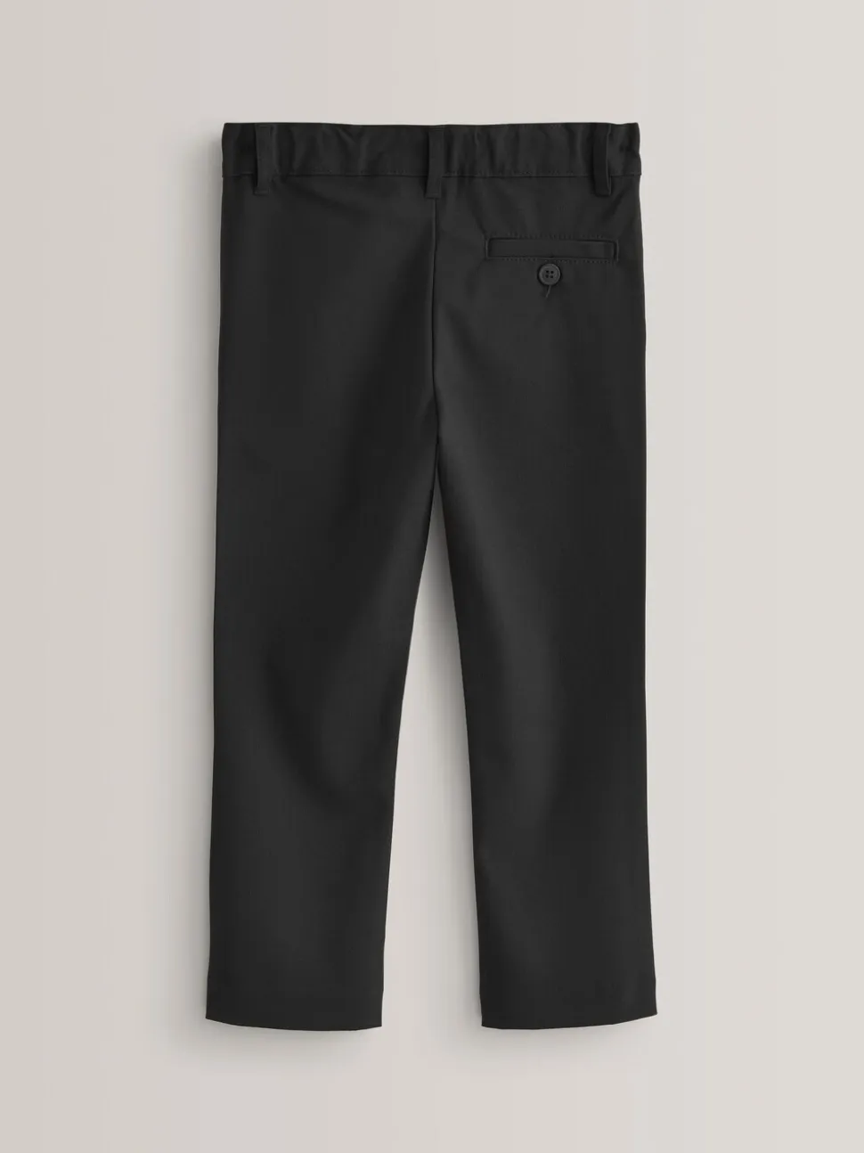 Zwart - Formele skinny schoolbroek met stretch (3-17 jr)