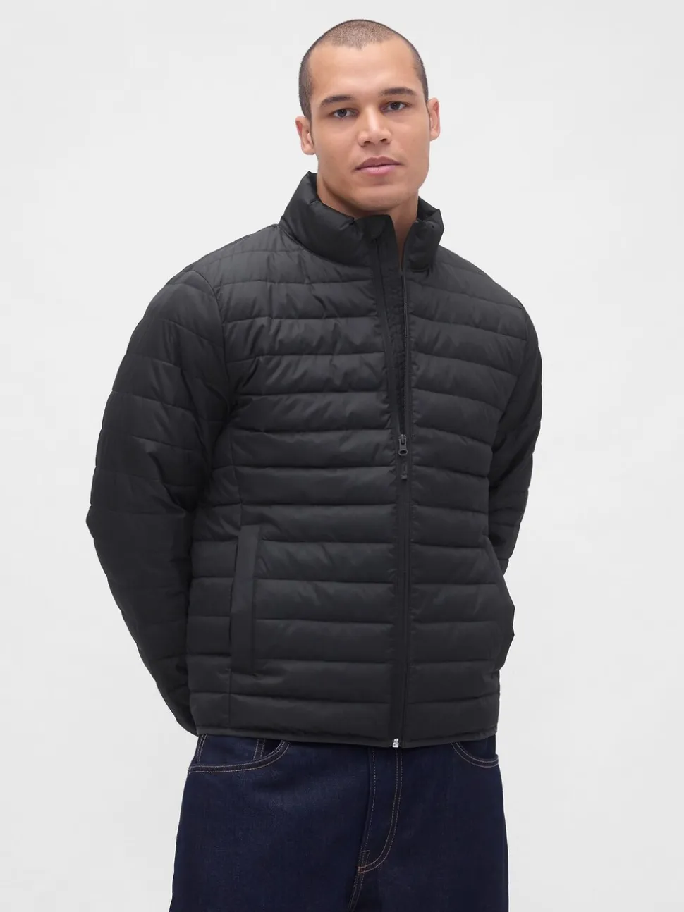 Zwart - Gap ColdControl Shower Resistant Puffer Jacket