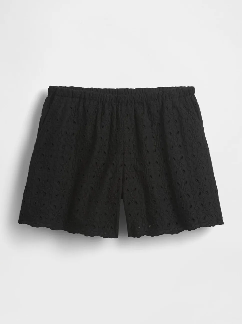 Zwart - Gap hoge taille eyelet easy shorts