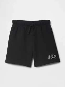 Zwart - Gap joggingbroek met elastische taille met logo (6 mnd - 5 jr)