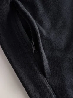 Zwart - Garment Wash Utility Style Joggers