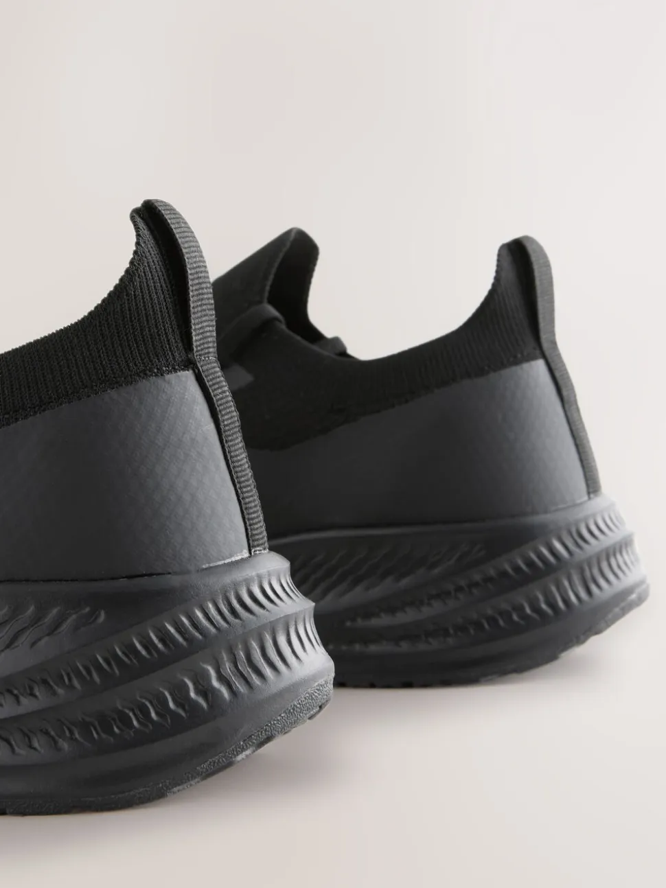 Zwart - Gebreide sneakers