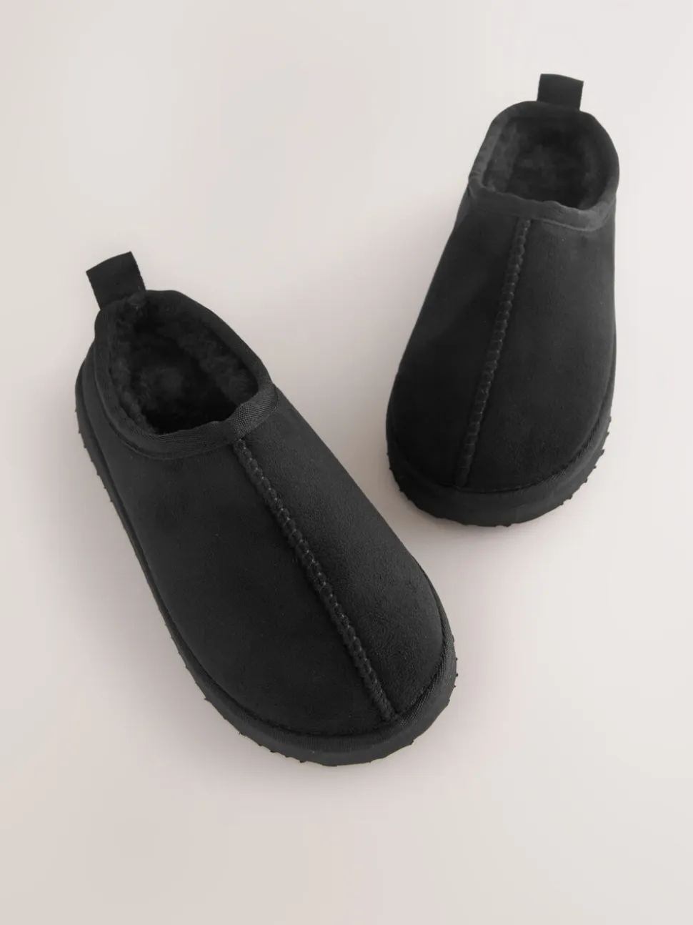 Zwart - Gemakkelijke pantoffelmuiltjes