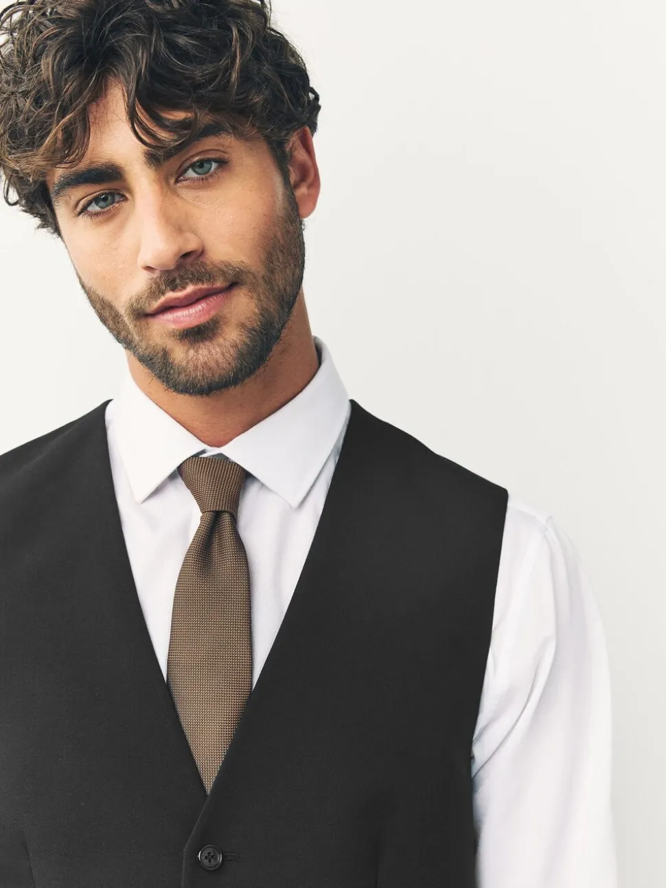 Zwart - Gilet met regular fit