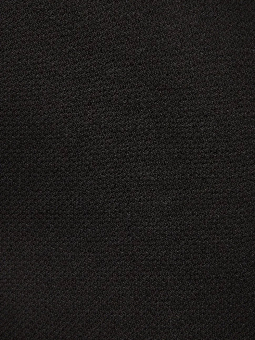 Zwart - Herenvest met textuur