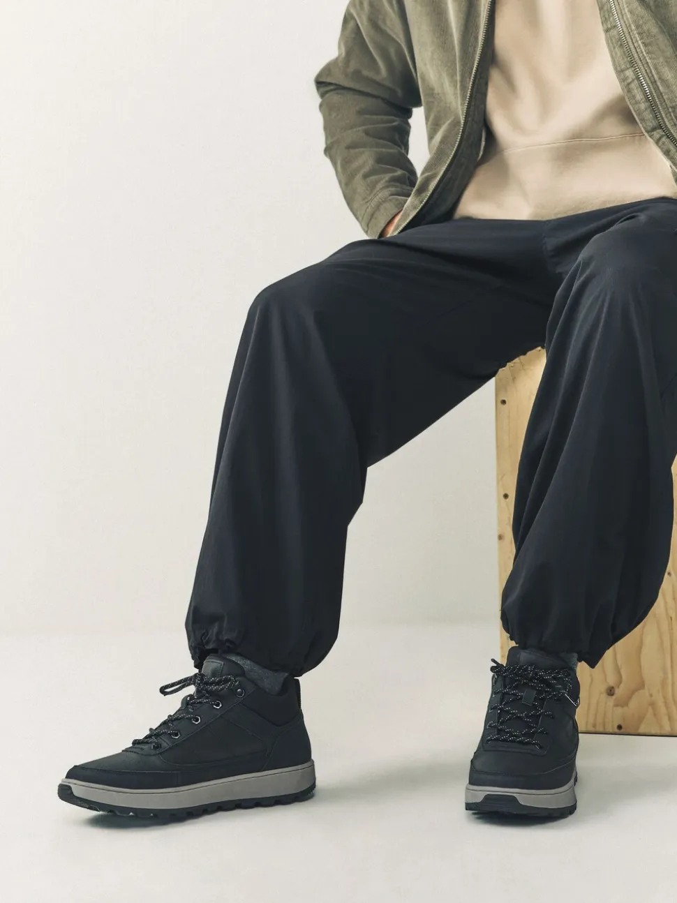 Zwart - Hiker Style Sports Boots