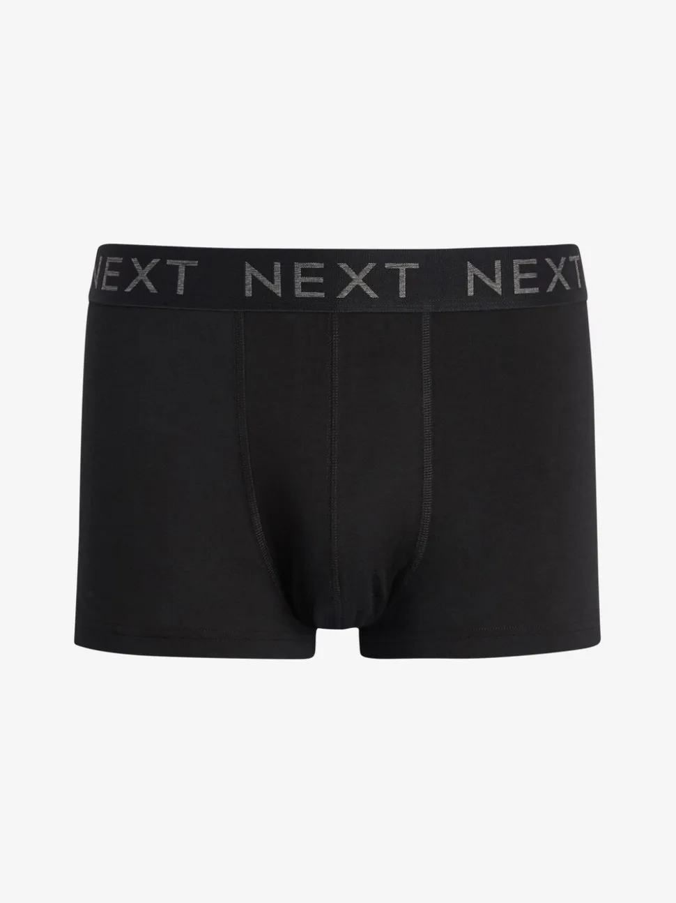 Zwart - Hipster boxers van katoenrijke mix