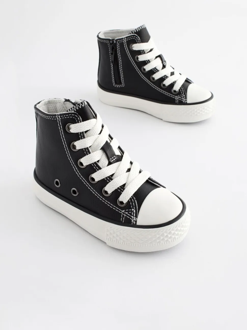 Zwart - Hoge sneakers