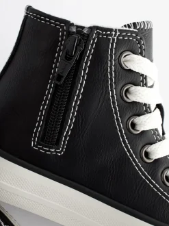 Zwart - Hoge sneakers