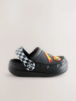 Zwart - Hot Wheels Slipper Clogs