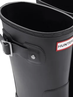 Zwart - Hunter Original korte herenregenlaarzen