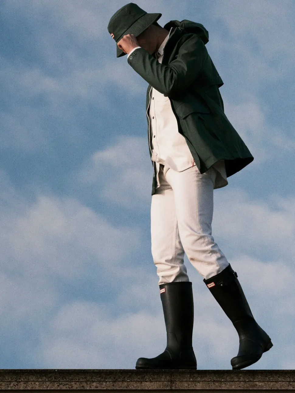 Zwart - Hunter Original Tall regenlaarzen voor heren