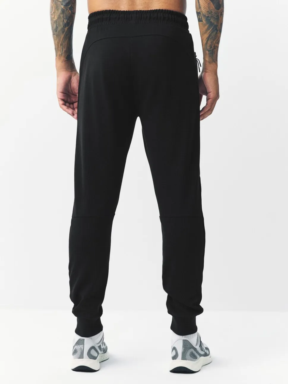 Zwart - Interlock Soft Touch Cuffed Joggers