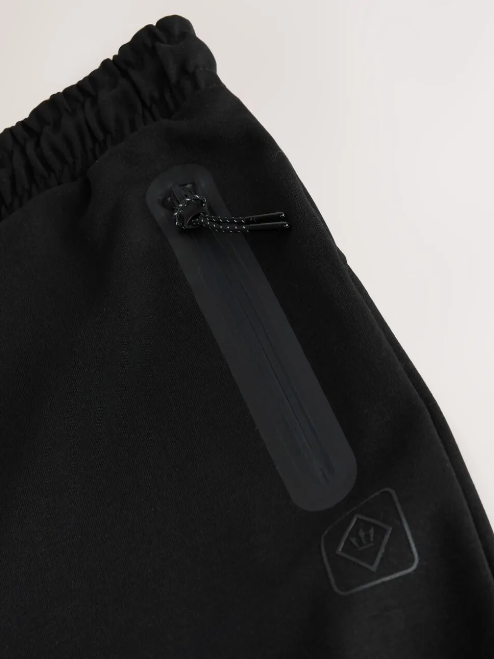 Zwart - Interlock Soft Touch Cuffed Joggers