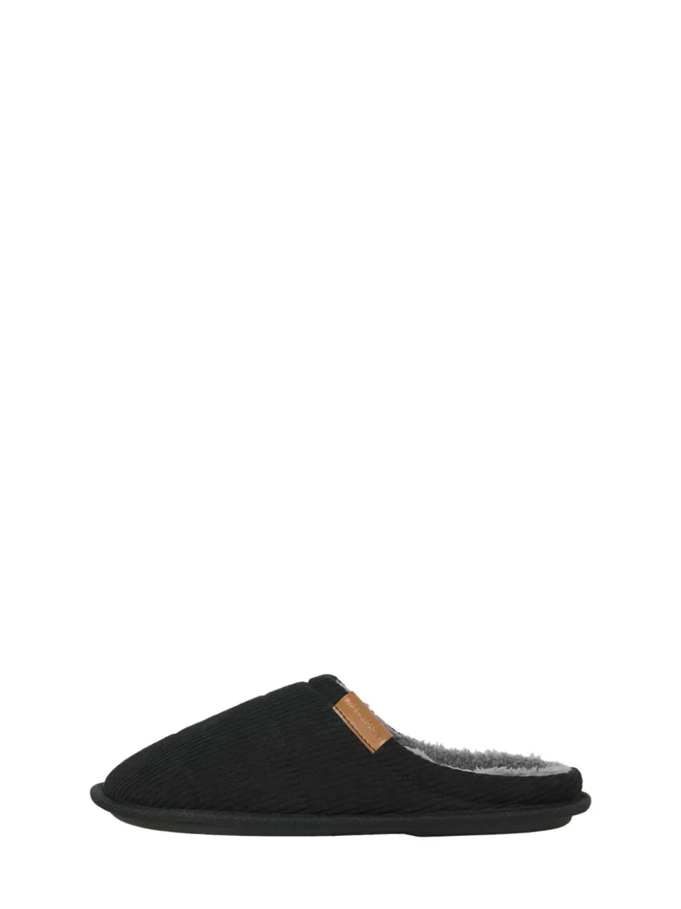 Zwart - JACK & JONES Corduroy Mule Slippers