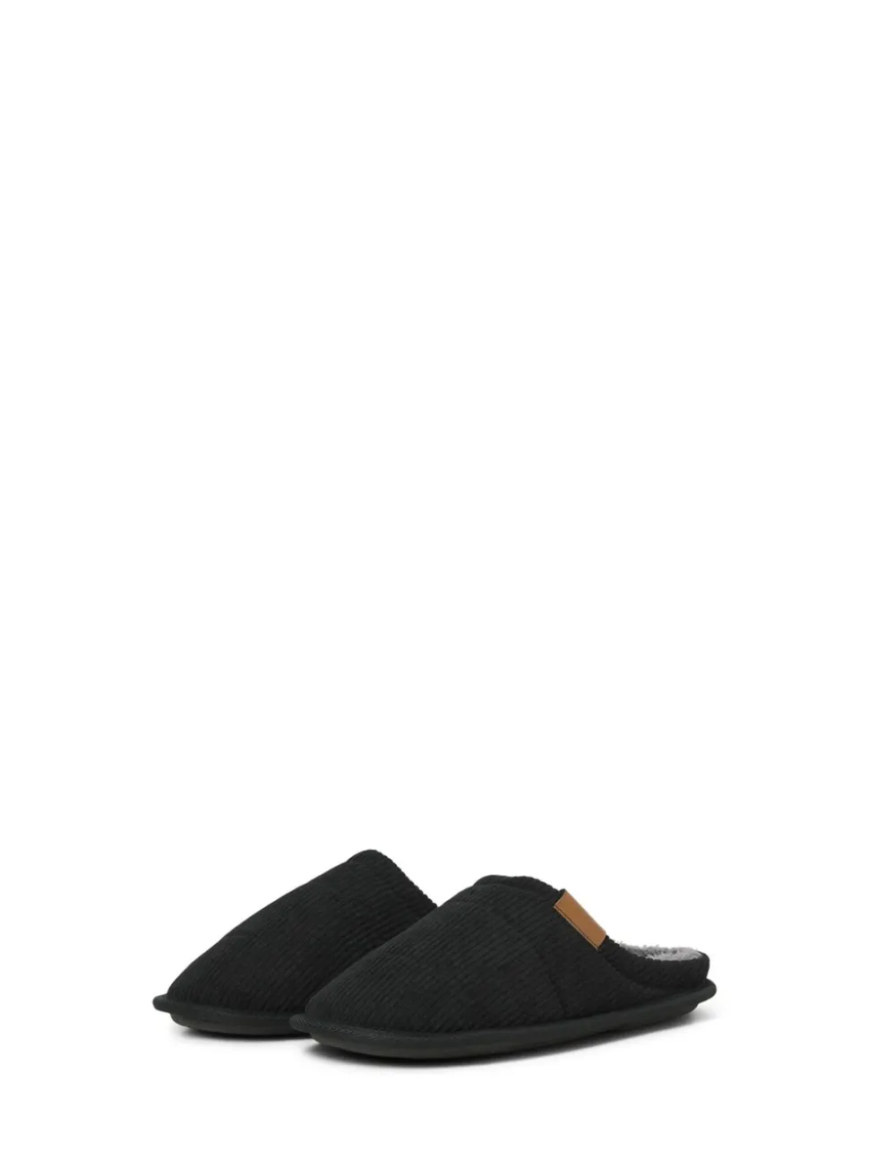 Zwart - JACK & JONES Corduroy Mule Slippers