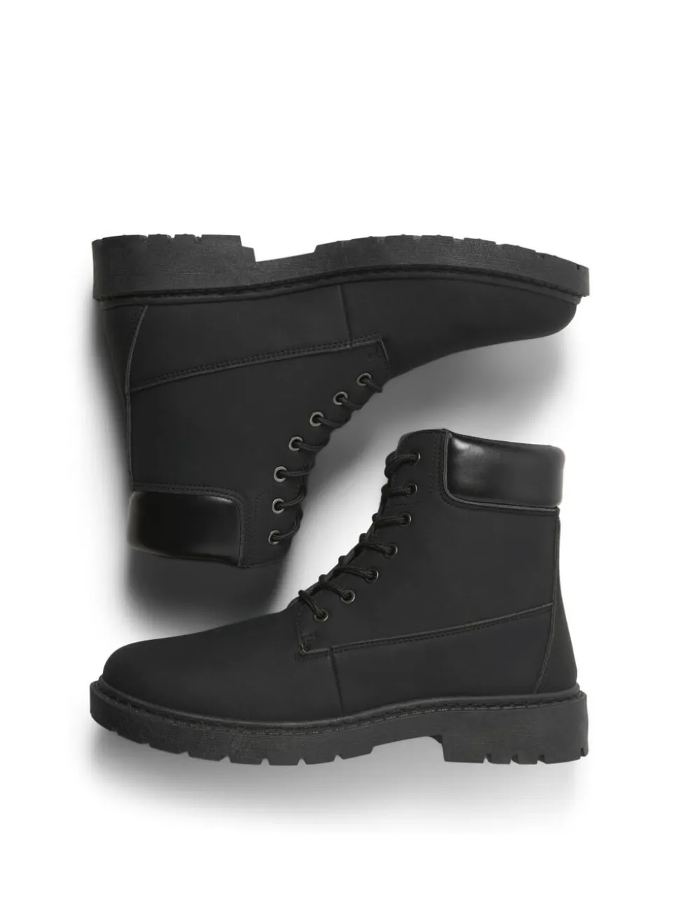 Zwart - JACK & JONES Lace Up Ankle Boots