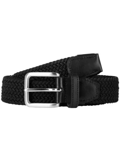 Zwart - JACK & JONES Woven Belt