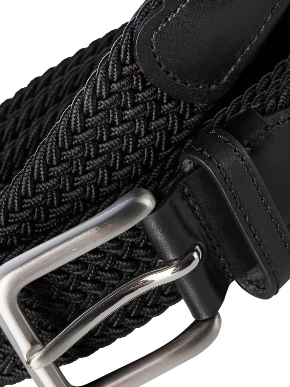 Zwart - JACK & JONES Woven Belt