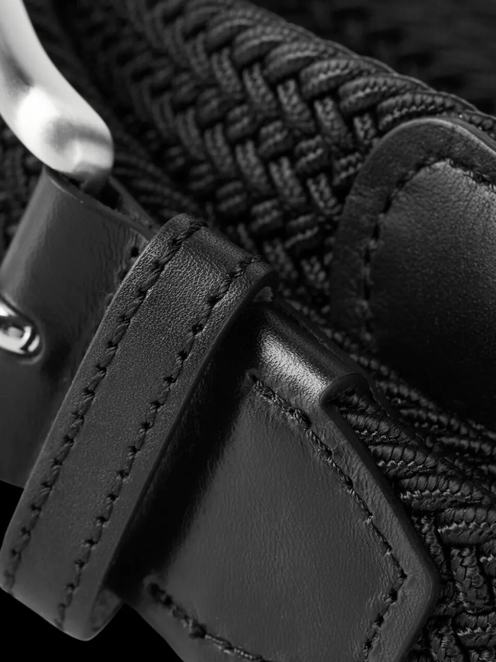 Zwart - JACK & JONES Woven Belt