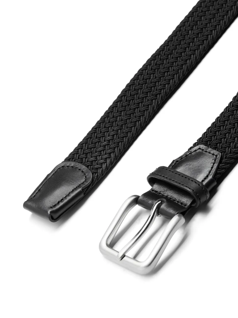 Zwart - JACK & JONES Woven Belt