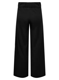 Zwart - JDY - Broek met wijde pijpen