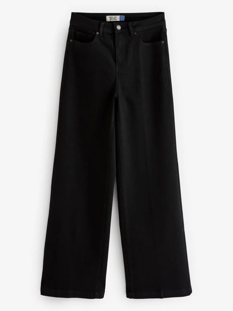 Zwart - Jeans met wijde pijpen