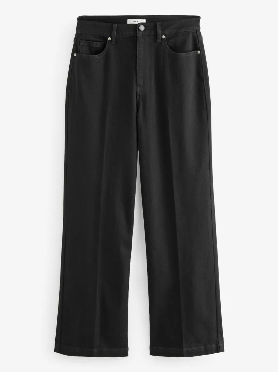 Zwart - Jeans met wijde pijpen