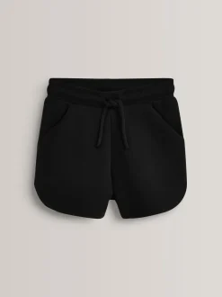 Zwart - Jersey short (3-16 jr)