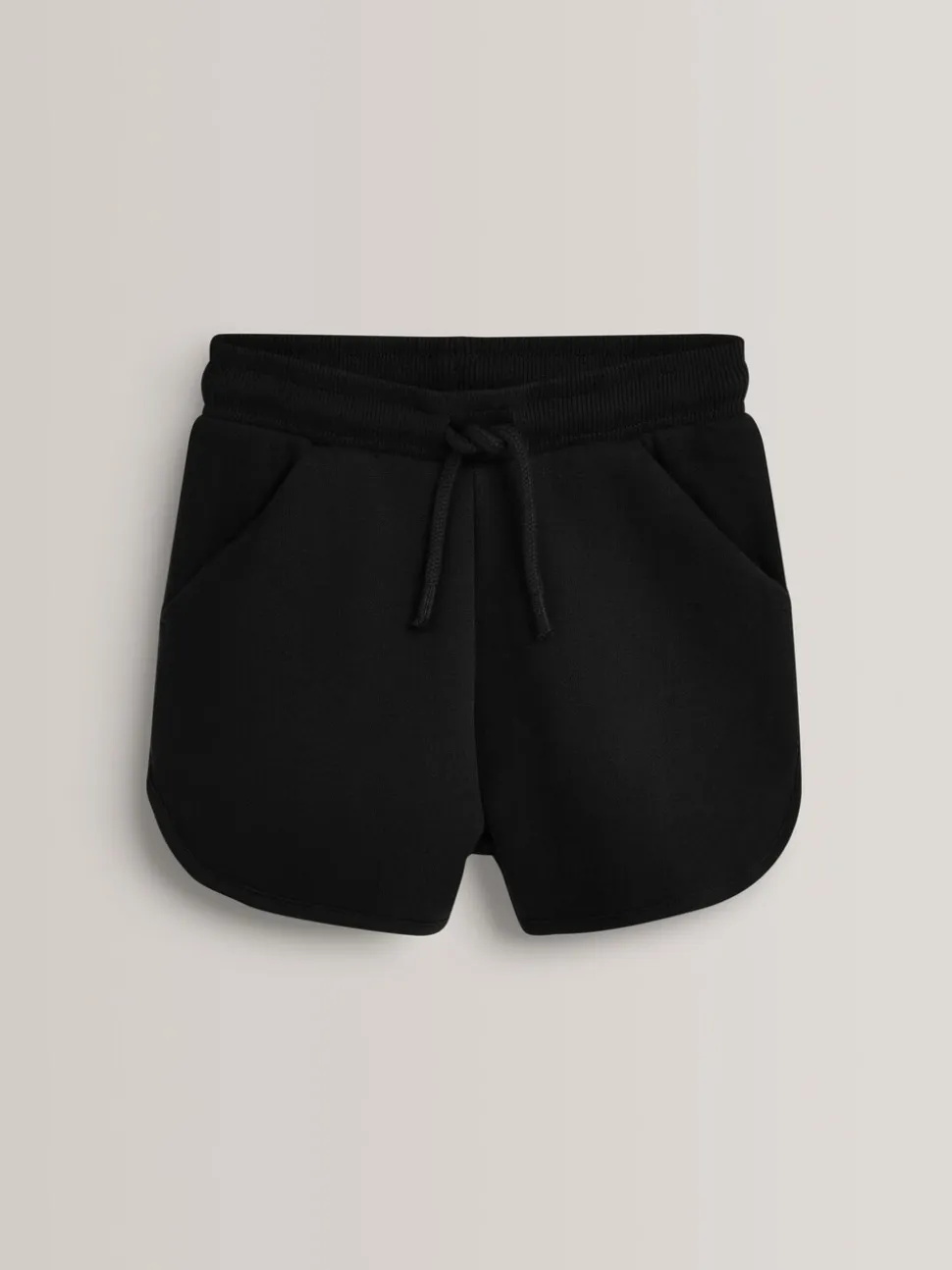 Zwart - Jersey short (3-16 jr)