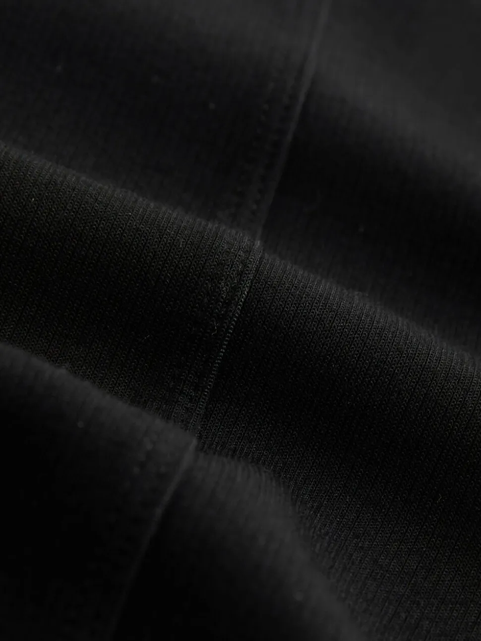 Zwart - Joggingbroek met wijde pijpen