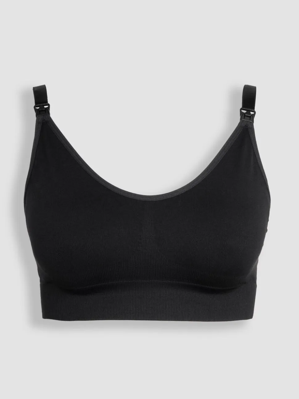 Zwart - JoJo Maman Bébé Emma-Jane Padded Seamless Maternity & Nursing Bra