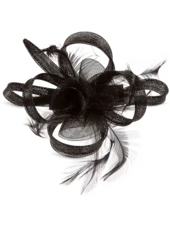 Zwart - Jon Richard - Kleine fascinator