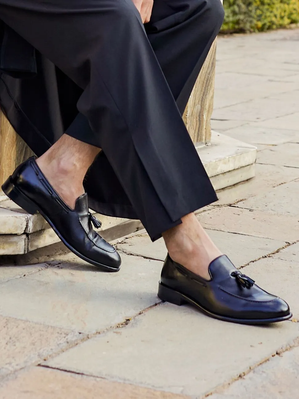 Zwart - Jones Bootmaker Devon2 Leather Loafers