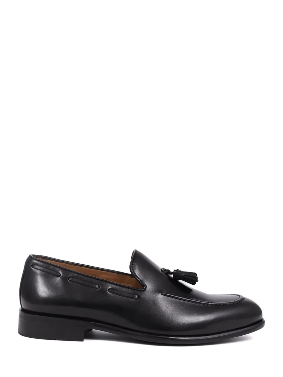 Zwart - Jones Bootmaker Devon2 Leather Loafers