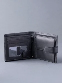 Zwart - Lakeland Leather - Burneside - Portemonnee