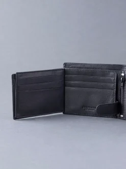 Zwart - Lakeland Leather - Burneside - Portemonnee