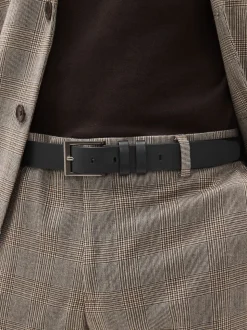 Zwart - Leren riem