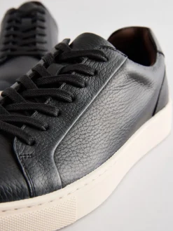 Zwart - Leren sneakers