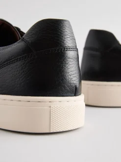 Zwart - Leren sneakers