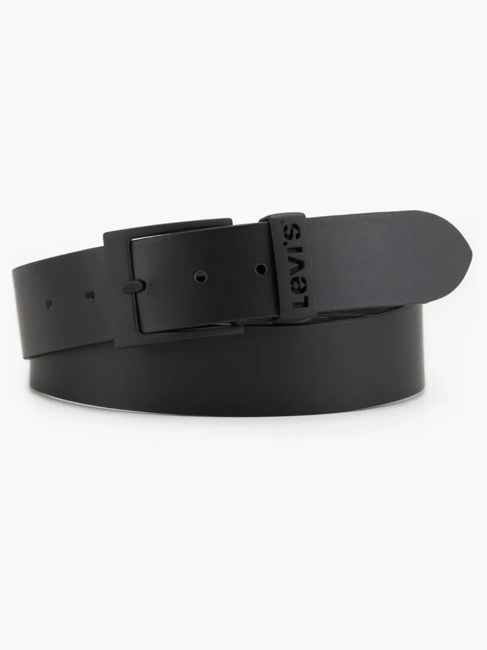 Zwart - Levi's® Ashland metalen riem met logo